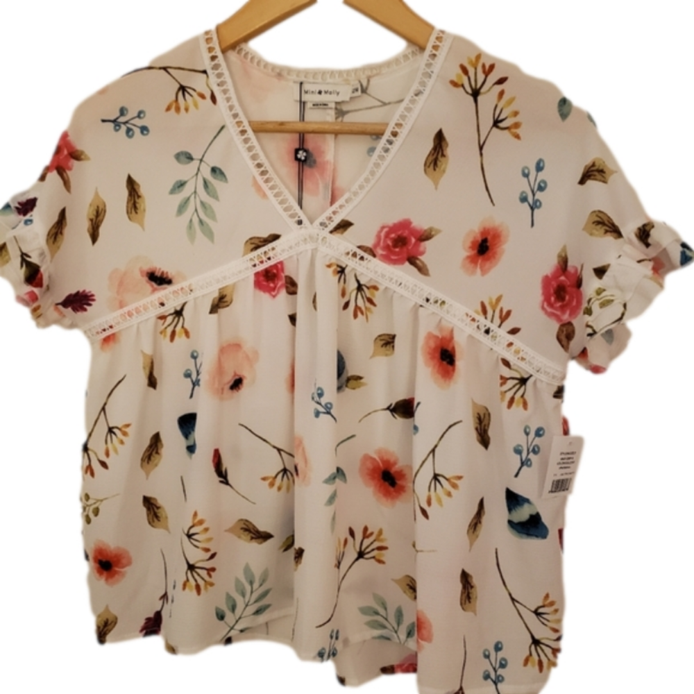 💁‍♀️ GIRL'S WOVEN TOP 💁‍♀️